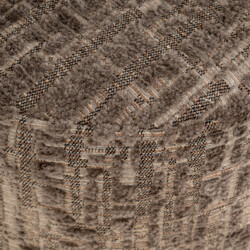 Poef & Voetenbank Lexie greige 45Ø