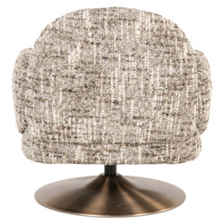 Lounge stoel Kagney brown omara swivel