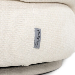 Lounge stoel Arcus white unicorn swivel