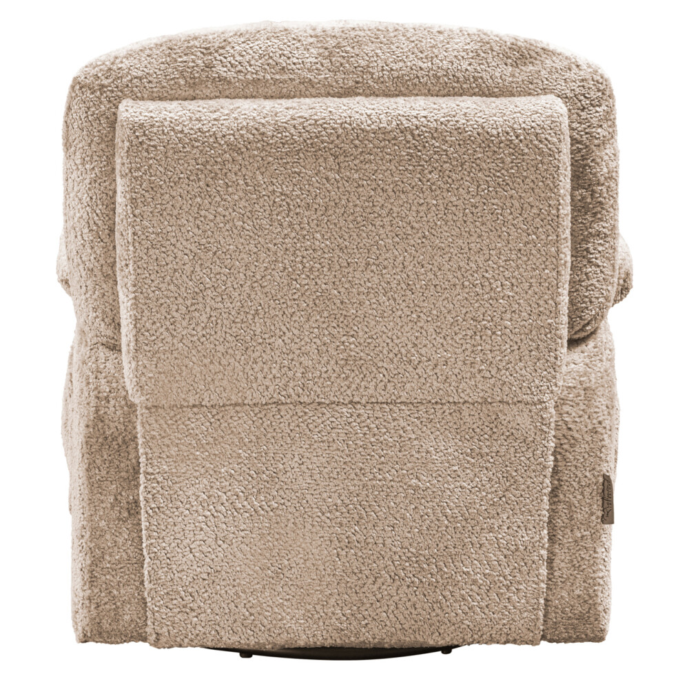 Lounge stoel Mickey sheep natural swivel kids