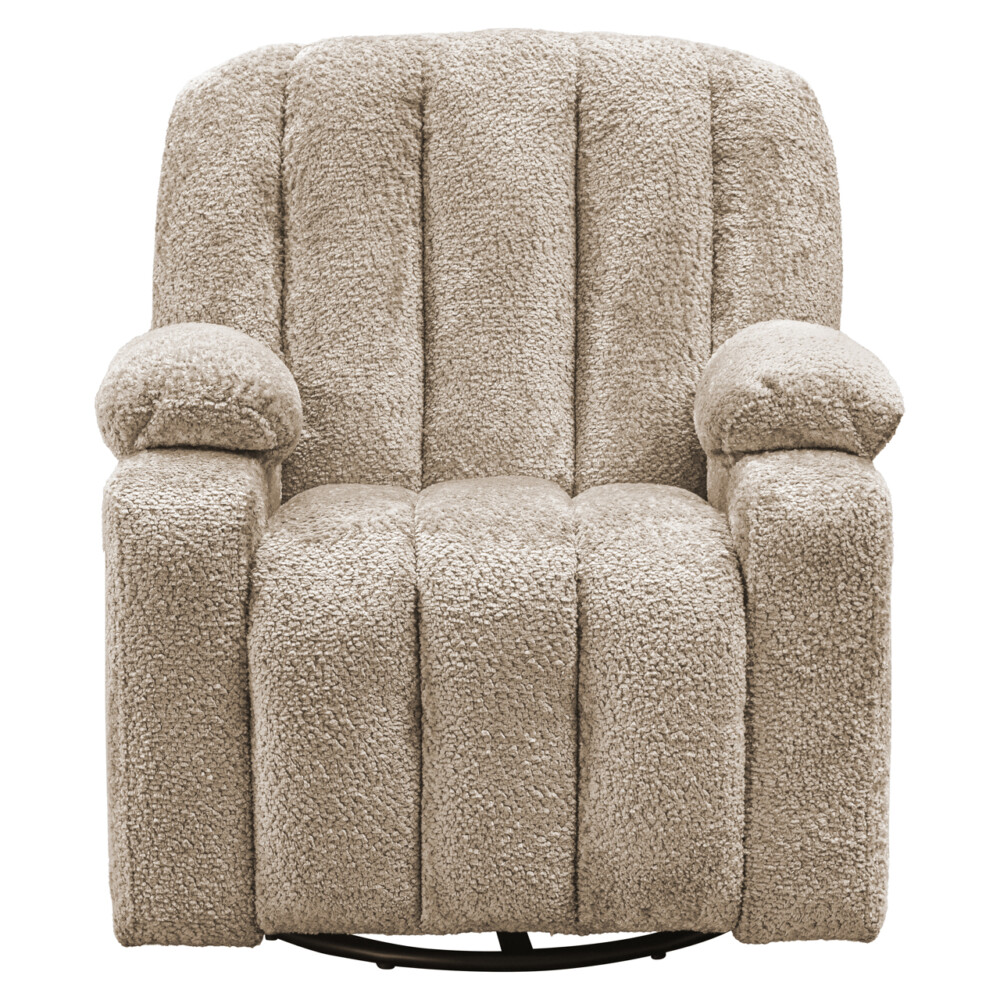 Lounge stoel Mickey sheep natural swivel kids