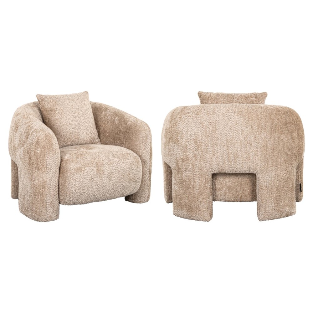 Lounge stoel Milania lovely beige