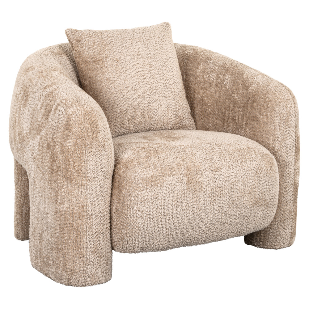 Lounge stoel Milania lovely beige