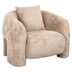 Lounge stoel Milania lovely beige