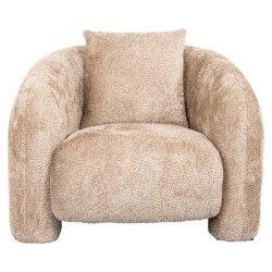 Lounge stoel Milania lovely beige