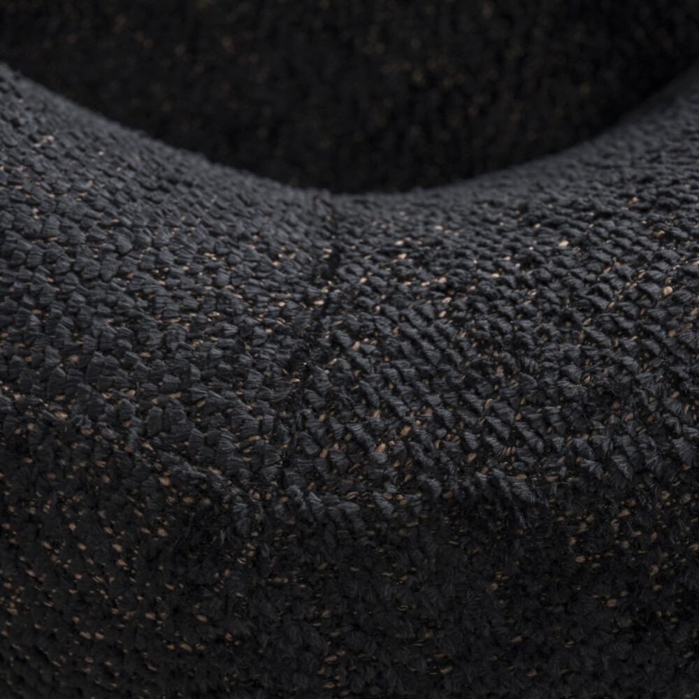 Lounge stoel Milania lovely black