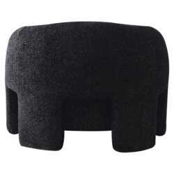 Lounge stoel Milania lovely black