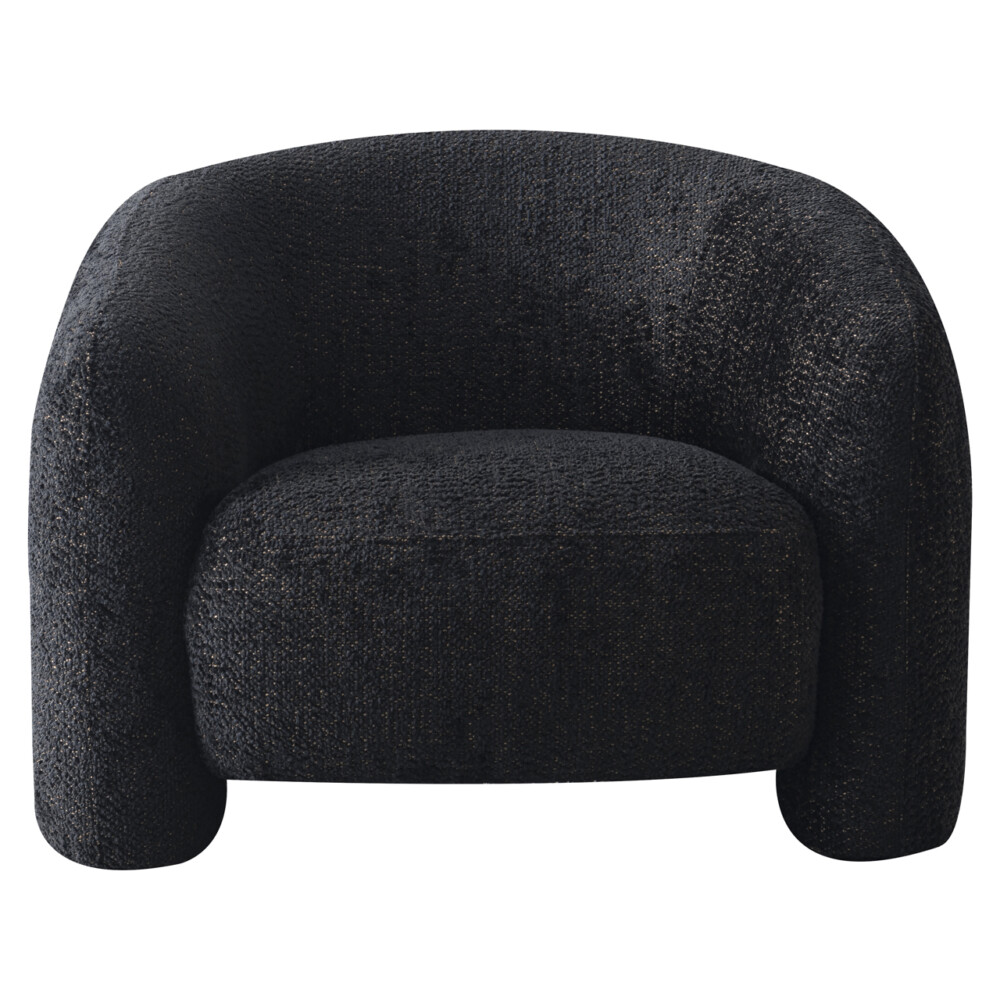 Lounge stoel Milania lovely black