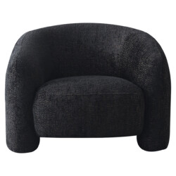 Lounge stoel Milania lovely black