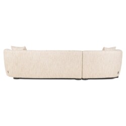 Bank Pandora beige angora lounge left