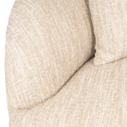 Bank Pandora beige angora lounge right