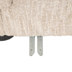 Bank Pandora beige angora lounge right