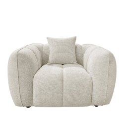 Lounge stoel Jezebel cream fancy