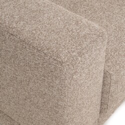 Bank Trentino cayenne brown 3,5-seater + lounge left or right