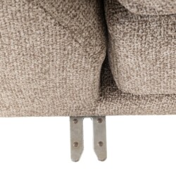 Bank Trentino cayenne brown 3,5-seater + lounge left or right