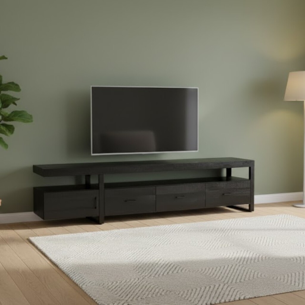 Tv kast Sparrow Zwart