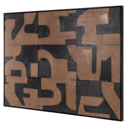 Wall art Cascade brown