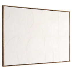Wall art Decadence white