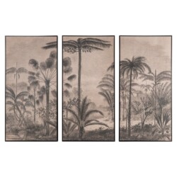 Wall art Rhapsody brown (Set of 3)