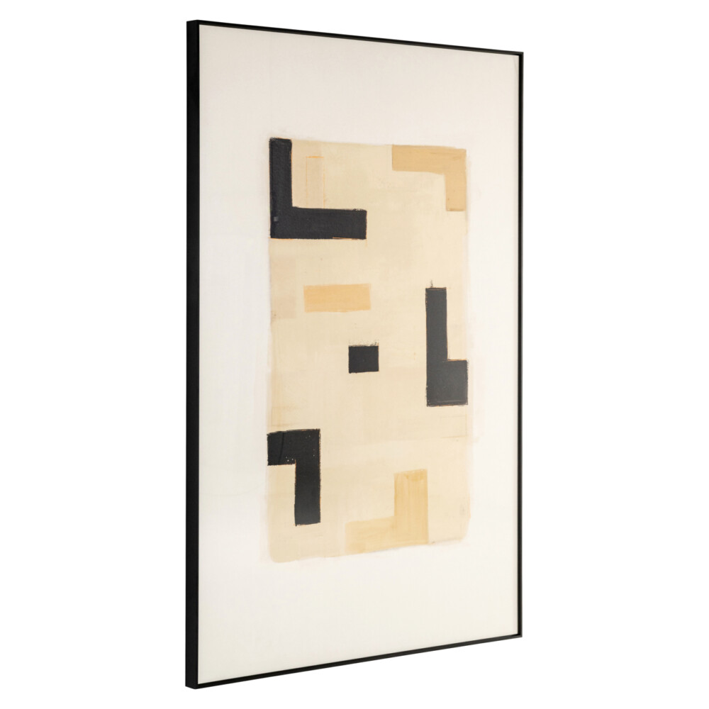 Wall art Vortex beige right