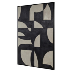 Wall art Splendor black