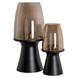 Windlicht Vienna black small