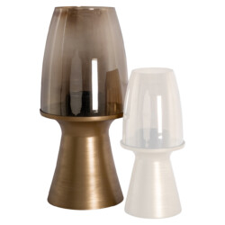 Windlicht Danea brushed gold large