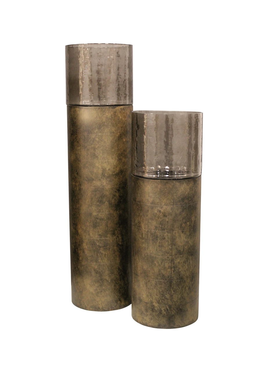 Windlicht Mayce gold small