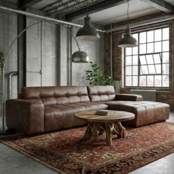 Hoekbank Cozzy | Africa Leer