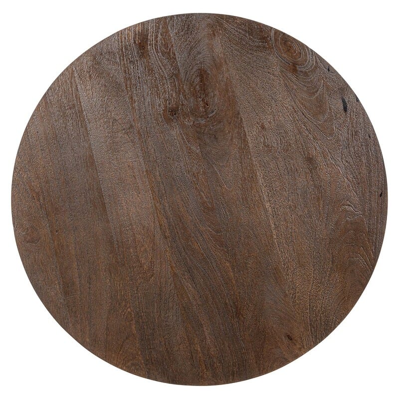 Natuurlijke houten tafelblad met een warme houttint en een robuuste uitstraling, perfect voor modern en landelijk interieurdesign door Mokana Meubelen.