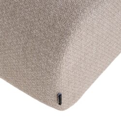 Buiten poef & voetenbank Dawson beige alpine