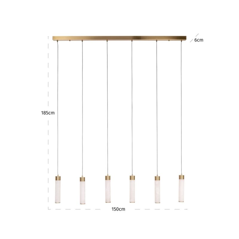 Hanglamp Elaris white