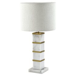 214476-81 Tafellamp Celinae white including lampshade