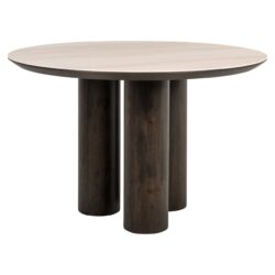 Eettafel Ritz brown 120Ø