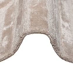 Elegant beige stoffen meubel stof detail voor bank of fauteuil, zachte textuur en hoogwaardig afwerking, perfect voor modern interieurdesign.