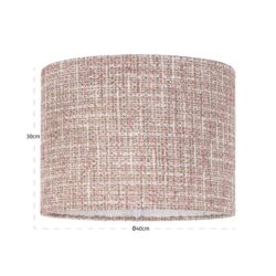 Lampenkap Live trendy rose 40Ø