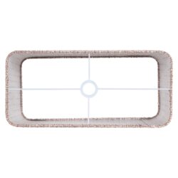 Lampenkap Live trendy rose rectangle large