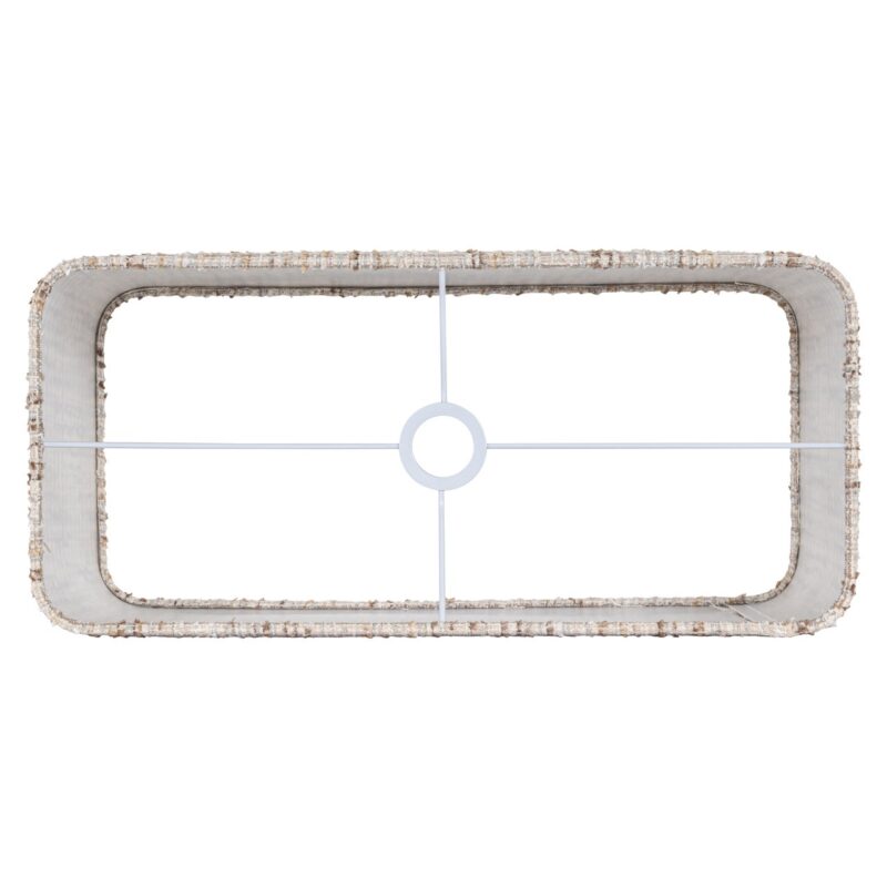 Lampenkap Filou cream coco rectangle large