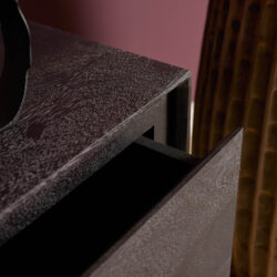 Zwevend tv meubel Ambiance Black | 160 cm