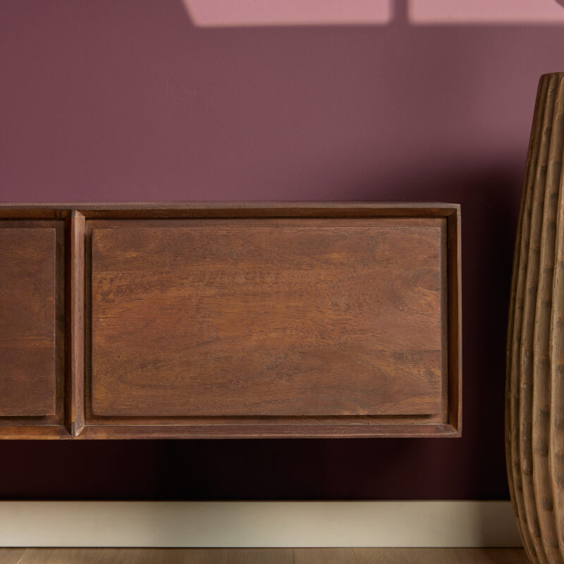 Zwevend tv meubel Ambiance Brown | 240 cm