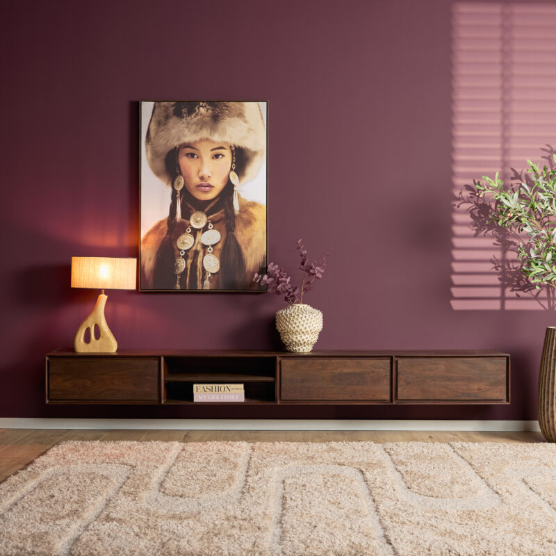 Zwevend tv meubel Ambiance Brown | 280 cm