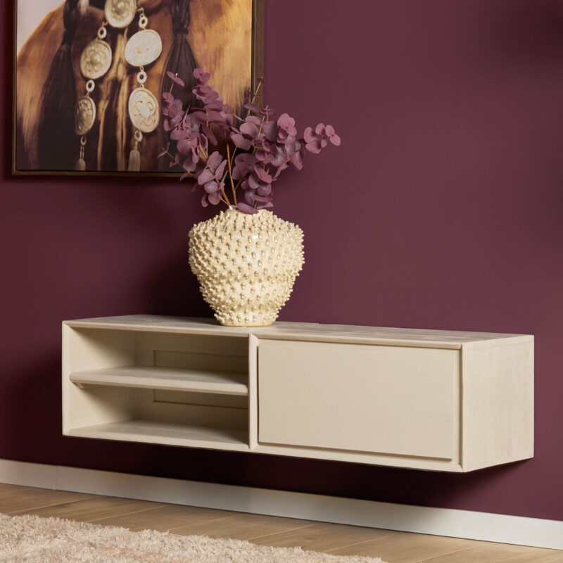 Zwevend tv meubel Ambiance Sand | 120 cm