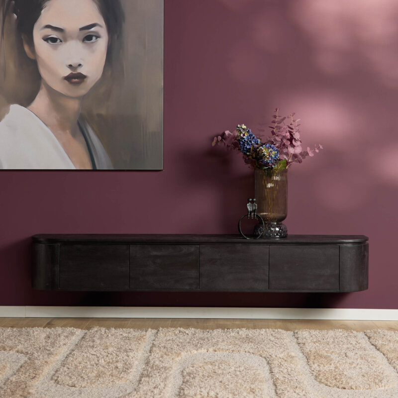 Tv meubel Excellent Black | 200 cm