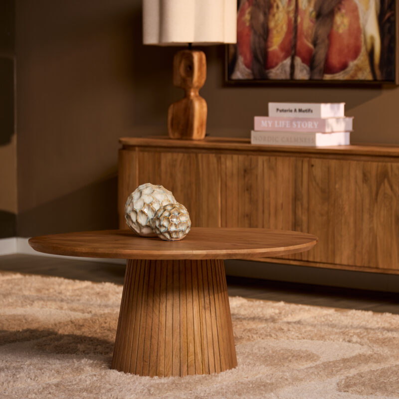 Salontafel | Solana | 80 cm | Naturel