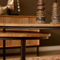 Salontafel Madison Natural | 70 cm | Set van 2