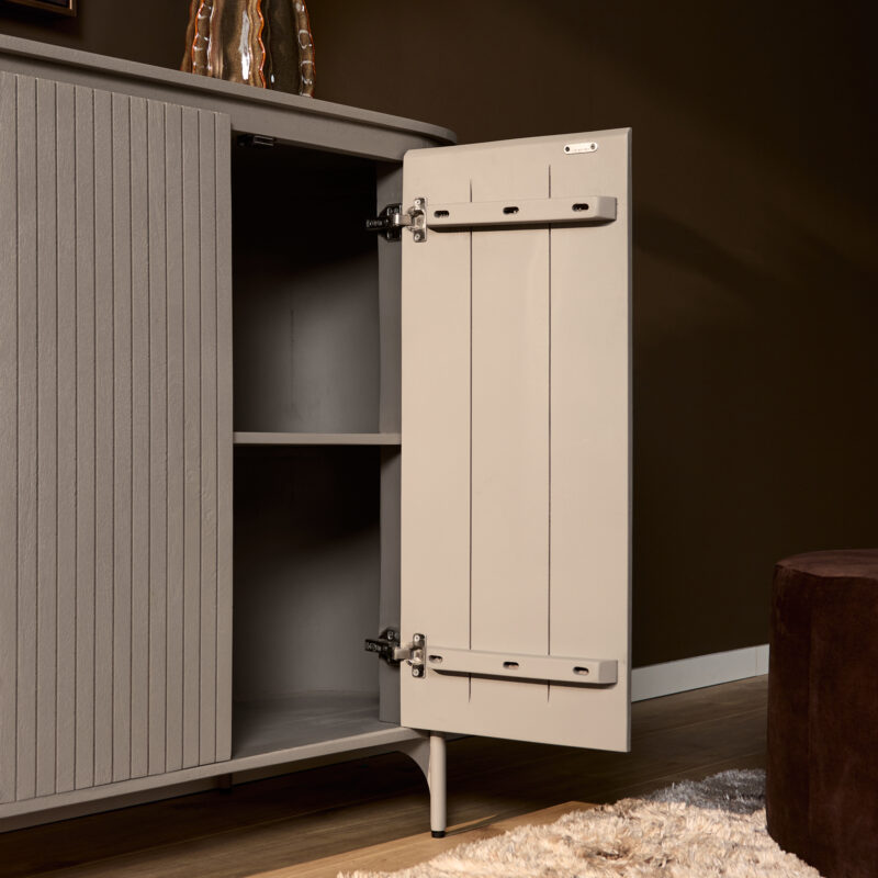 Kabinet kast Solana | 115 cm | Taupe