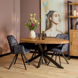 Eettafel Denver | 180 cm | Ovaal