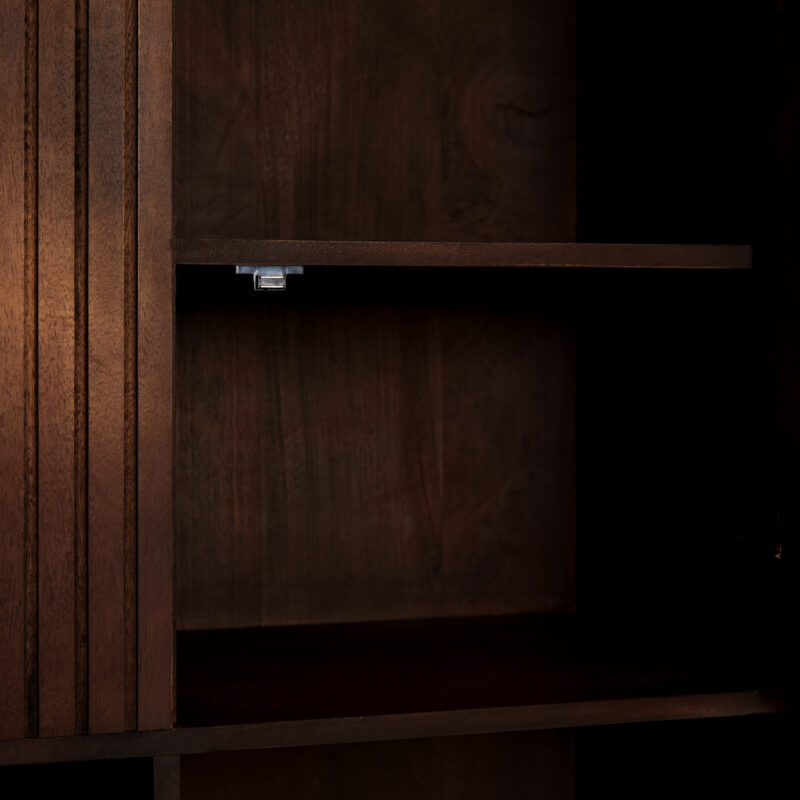 Vakkenkast Madison XL Brown | 135 cm