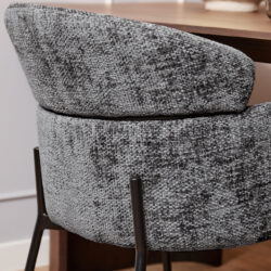 Eetkamerstoel Otis | Grey | Met armleuning