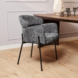 Eetkamerstoel Otis | Grey | Met armleuning